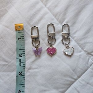 Set Of Three Charms